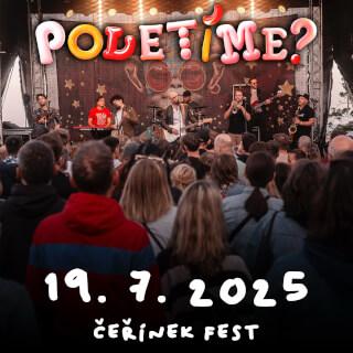 Už zítra se vydáme na zahradu k Jurdovi z Divokýho Billa na Čeřínek fest. 🤩
@cerinekfestival2025 

Hrajeme v 16:30 

Těšíme se
POLETÍME?